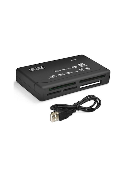 Usb Hub Micro Sd/Xd/Mmc/Ms/Cf/Tf Mini M2 Kombo Çoklu Kart Okuyucu