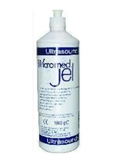 Ultrason Jeli 1000 Ml. Ekg ve Epilasyon Jeli Tens Pedi için Jel