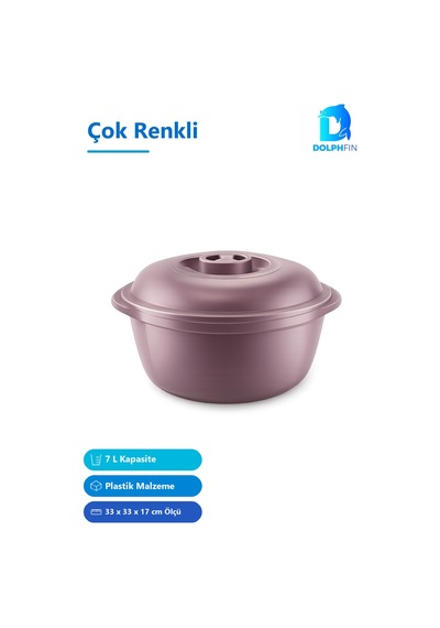 Hamur Leğeni 0 No 7 L Çok Renkli çok renkli