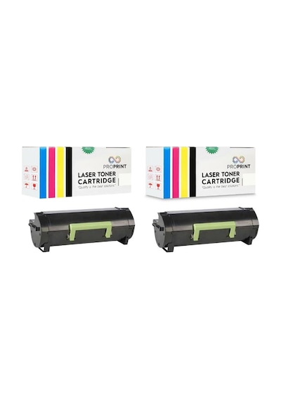 Proprint Lexmark MX317 MX317DN 51B5000 Siyah 2 Adet Uyumlu Toner 2500 Sayfa
