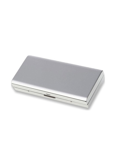 Pearl Japan Erika Metal Uzun Sigara Tabakası Krom Satin 12li Krom
