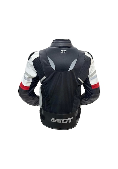 Forte Gt Titan Motosiklet Mont Beyaz - Kırmızı - Siyah