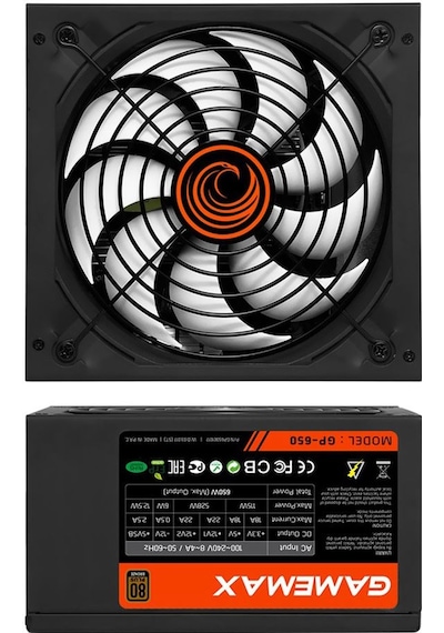 Frisby Gamemax GP-650 80+ 650W Güç Kaynağı