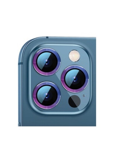 Lexroo İphone 12 Pro Max Kamera Lens Koruyucu - Colorful 73512478