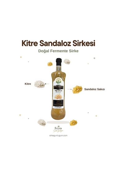 Sirke Günlüğüm Kitre Sandoloz Sirkesi 1 L