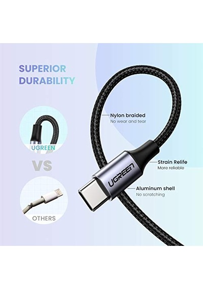 Ugreen Usb Type-c 3.5mm Aux Ses Kablosu, Gümüş