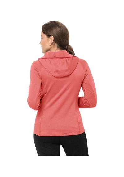 Jack Wolfskın Jack Wolfskin Hydro Grid Fleece Kadın Pembe Outdoor Ceketi 2072 Pembe