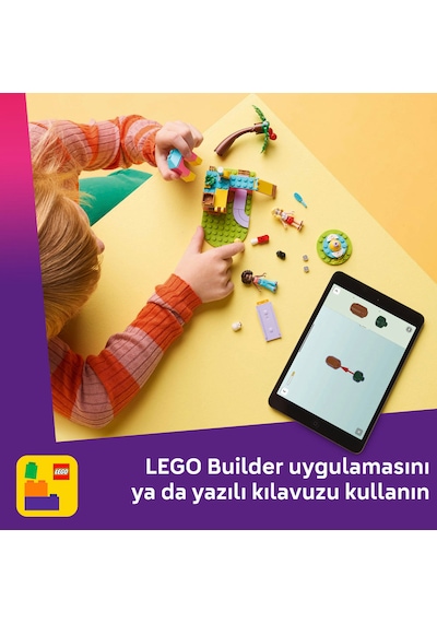 LEGO® Friends Ginepig Oyun Parkı 42640 - 5 Yaş ve Üzeri Çocuklar için Yaratıcı Oyuncak Yapım Seti (86 Parça)