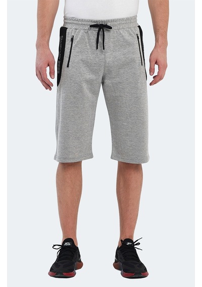 Slazenger NEACEL Erkek Cepli Kapri Gri Şort