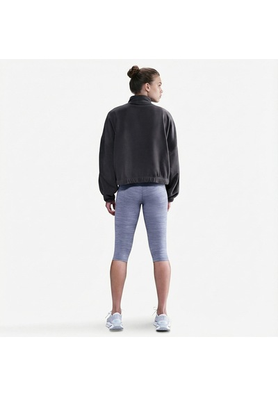 Sportswear Therma-fit Half-zip Polar Oversıze Kadın Sweatshirt-sportxstore Gri