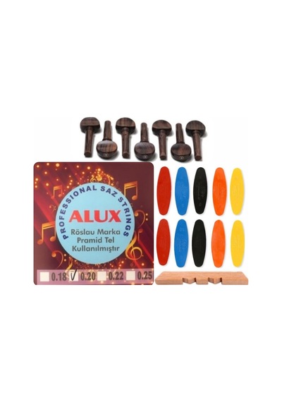 Alux 0.20 Pramid Pelesenk Burgu Tezene Eşik 4'Lü Set
