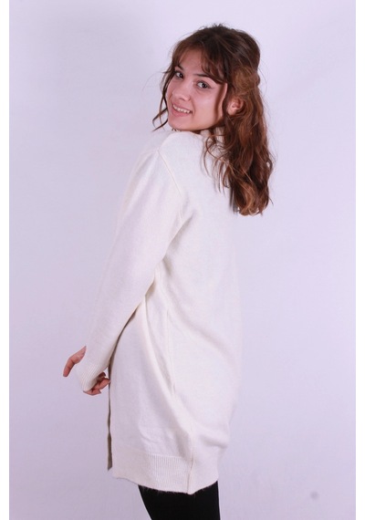 Fashion Frends Kadın Bej Hırka - 24k0043k1 Bej / Beige