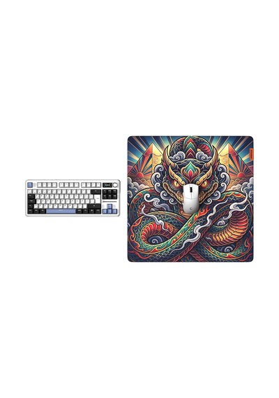 Serpent Gaming Mouse Pad, 500 500 4 Mm, Hydra Surface