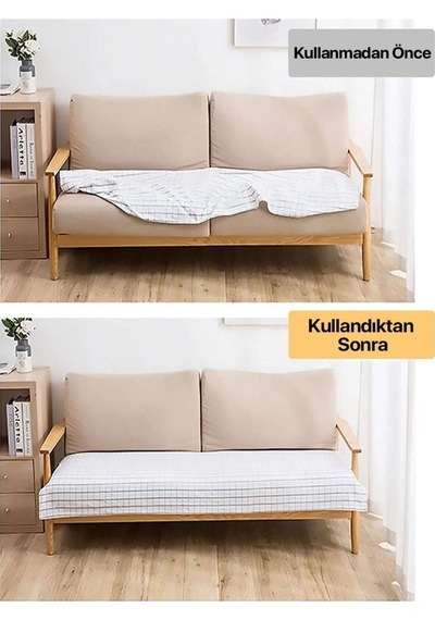 Halı Kilim Koltuk Örtüsü Sabitleyici Kaydırmaz Cırt Yıkanabilir Kendinden Yapışkanlı Ped 10 Adet
