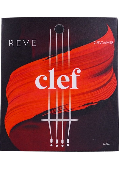 Clef Reve Keman Teli, Takım, 4/4, Medium Tension