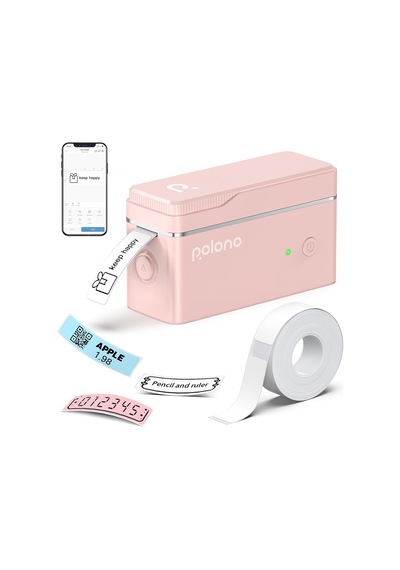 Polono P31s Taşınabilir Bluetooth Etiket Yazıcısı Ev / Ofis / İşletmeler İçin Mini Etiket Oluşturucusu