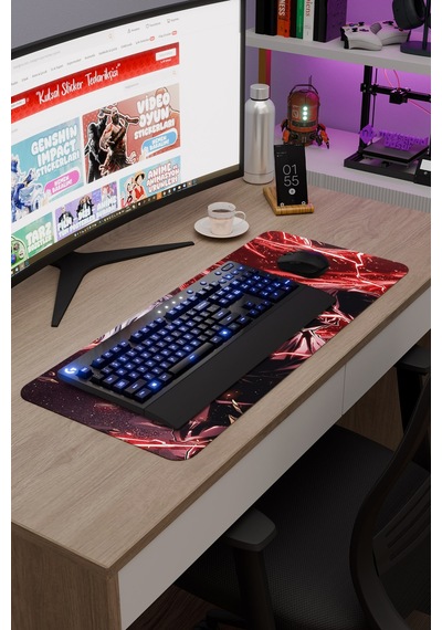 Tokyo Ghoul Anime V5 - 70x30 Xl Gaming Kauçuk Kaymaz Taban Mouse Pad Fare Altlığı