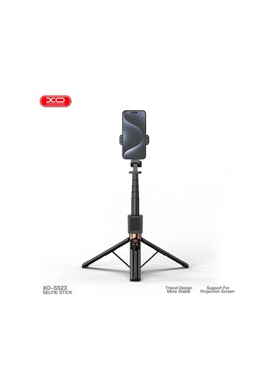 Ss23 600 Mah Bataryalı Telefon Sabitleyici Kablosuz Projeksiyonlu Bluetooth Selfie Çubuğu - Tripod