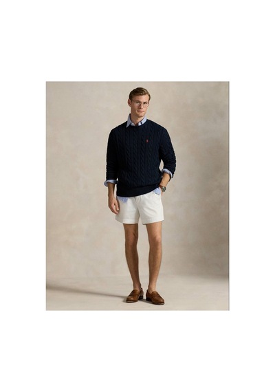Polo Ralph Lauren Örgülü Triko Kazak Lacivert