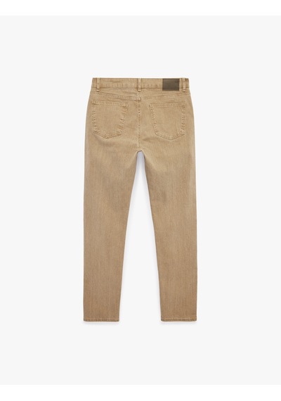 Koton Normal Bel Cepli Pamuklu Slim Fit Jean Pantolon - Brad Jean Deve Tüyü 6sam40336nd Taba Koton Normal Bel Cepli Pamuklu Slim Fit Jean Pantolon - Brad Jean Deve Tüyü 6sam40336nd Taba