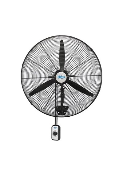 Ayrex Hims Hef-da650 190w 65 Cm Siyah 3 Kanat Anahtarlı Sanayi Tipi Duvar Vantilatörü