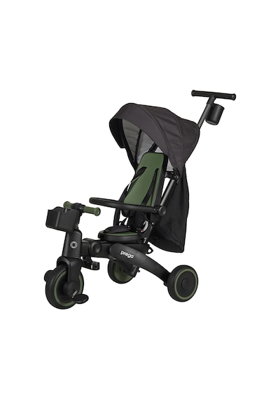 Prego T807a Evo Olabilen Katlanabilir İtmeli Çocuk Bisikleti Gri