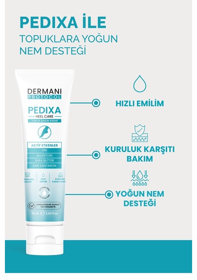 Dermani Pedixa Topuk Bakım Kremi 75 ML