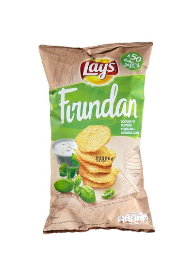 Lay's Fırından Patets Cipsi Süper Boy Yoğurt Ve Mevsim Yeşillikler 113 G 8'li Avantaj Paketi - Tarı
