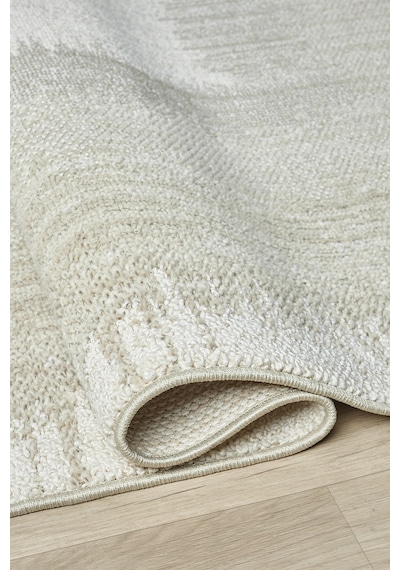 Mariesse Home Wool Serisi Bukleli Yumuşak Dokulu İskandinav Dokuma Halı 1084-krem