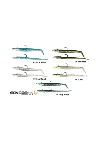 Savage Gear Sandeel And Slug 10 Cm 10 Gr 4+2 Adet