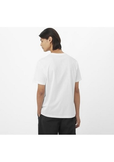 Salomon Bıg Logo Tee M Whıte Erk T-shırt Lc2527000 Beyaz
