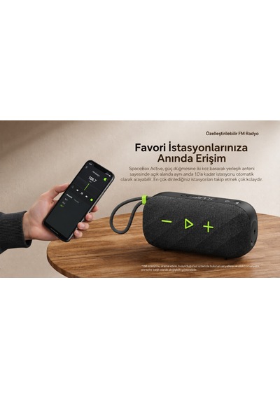 Oraimo Bluetooth Hoparlör Obs-680 Graphıte Black