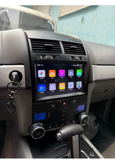 Vw Touareg 2003-2010 Uyumlu 9 İnç Dokunmatik Multimedya Ekran - Apple Carplay & Android A