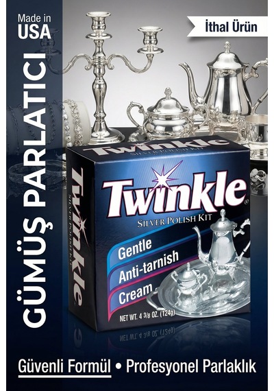 Gümüş Parlatıcısı, Gümüş Cilası Ve Temizleyici Krem 124gr 2 Adet Made In Usa İthal Ürün