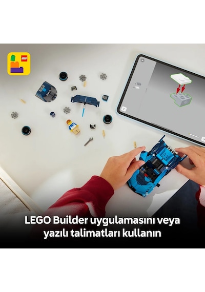 LEGO® Speed Champions Bugatti Vision GT Hiper Spor Araba 77253 - 9 Yaş ve Üzeri Çocuklar için Oyuncak Yapım Seti (284 P)