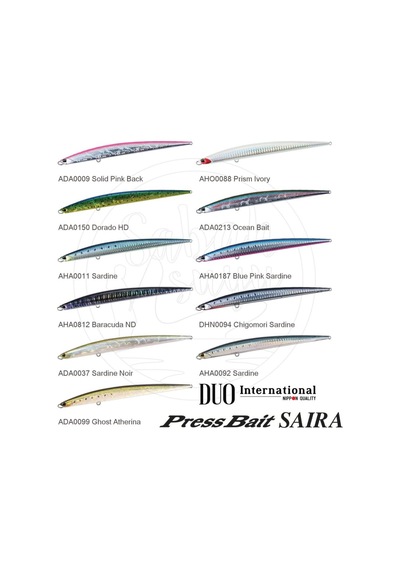 Duo Press Bait Saira 175 Aha0812 Barracuda Nd