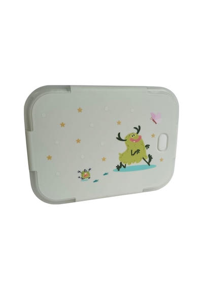 Noki Kids Paslanmaz Çelik Beslenme Kabı 1100 Ml Çift Bölmeli Çok Renkli