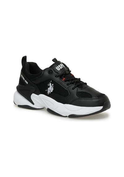 U.s. Polo Assn. Maybe Wmn 5fx 101947172 Kadın Spor Ayakkabı Siyah Beyaz 36-40 Siyah - Beyaz