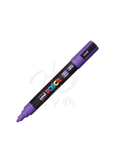 Uni Posca Marker Pc-5M 1.8-2.5 Mm Violet