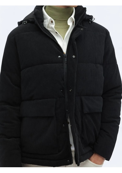 Kip Siyah Regular Fit Casual Dokuma Mont Siyah