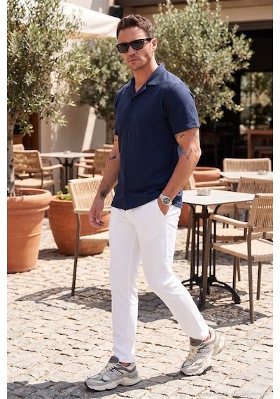 Buratti Erkek Gömlek 5902640 İndigo Indigo