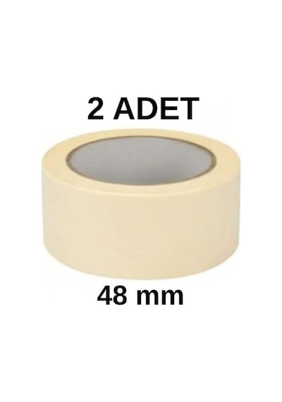 2'li Maskeleme Bandı Boya Bandı 48mm Kağıt Bant
