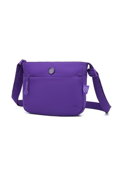 Smart Bags Mikro Poly Kumaş Postacı Kadın Çantası 3340 Mor