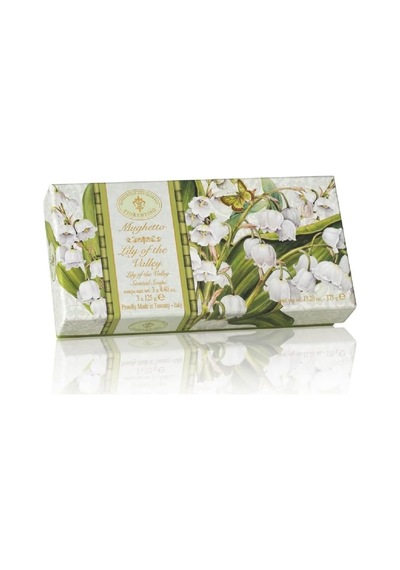 Saponificio Artigianale Fiorentino Sabun 3x125 Gr - Lily Of The Valley