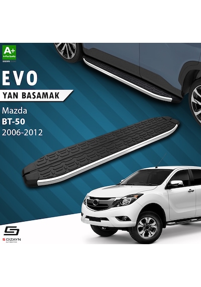 S-dizayn Mazda Bt-50 Pick-up Evo Krom Yan Basamak 193 Cm 2006-201