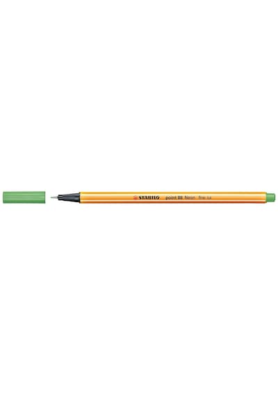 Stabılo Fineliner Point 88, Çizgi Kalınlığı: 0,4 Mm, Neon Yeşil Ve 3