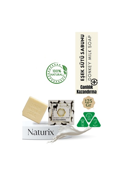 Naturix Eşek Sütü Sabunu 125 G