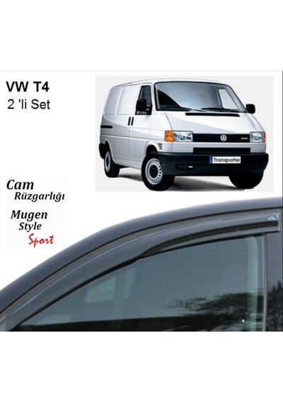 Vw Transporter T4 Cam Rüzgarlığı - Kutulu Gönderim - Lazer Kesim