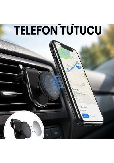 Güçlü Mıknatıslı Araç İçi Telefon Tutucu Evrensel Uyum Yeni Nesil