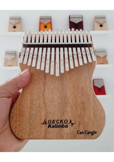Gecko Kalimba K17cap İsme Özel Lazer Baskılı